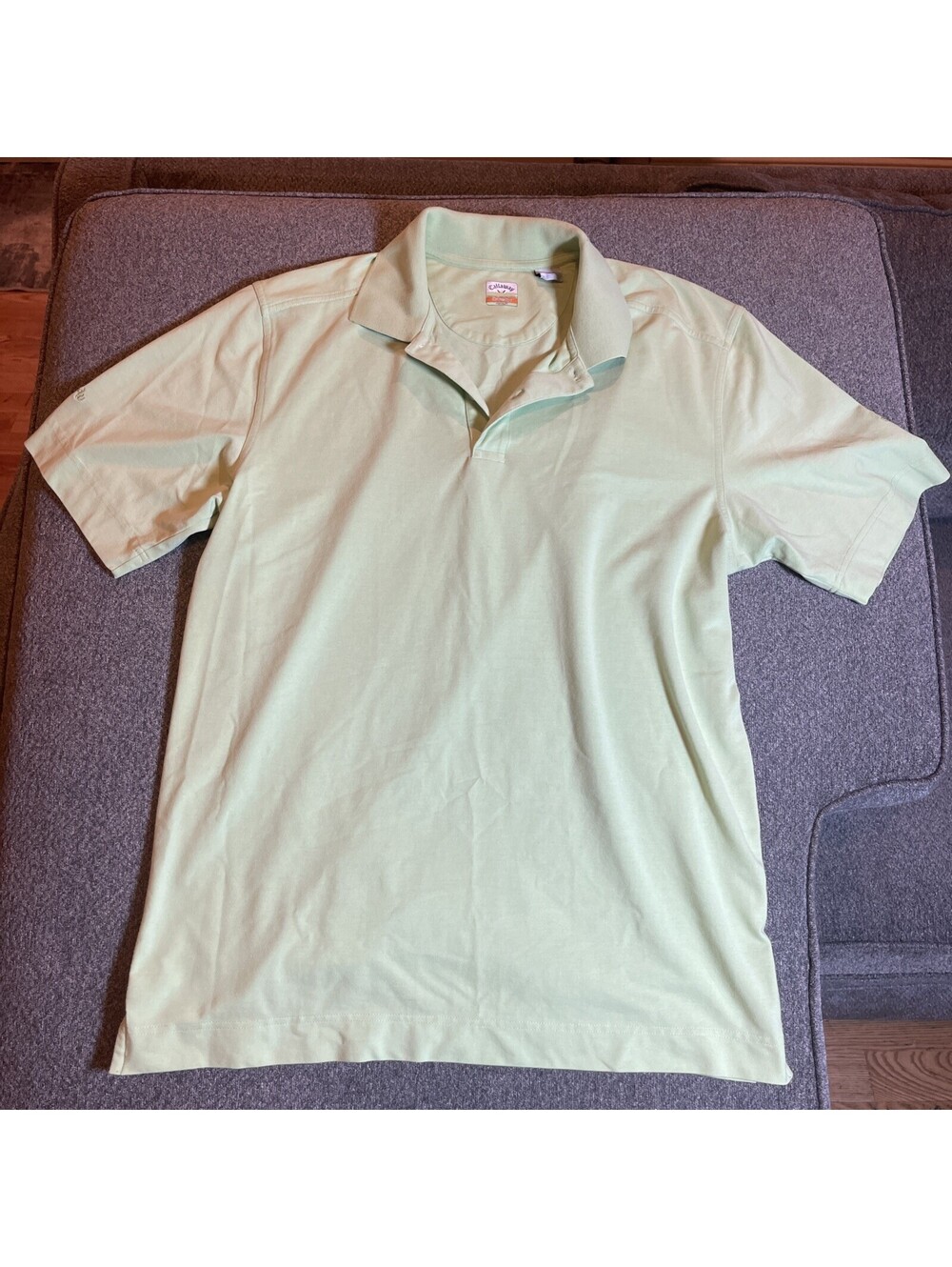 Callaway Washington Club, Man Green, Light Golf Polo Shirt Medium Casual Wear